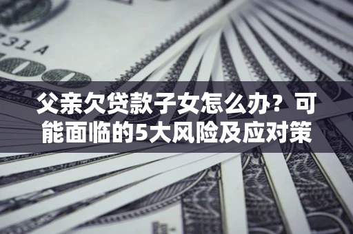 武汉父亲欠贷款子女怎么办?可能面临的5大风险及应对策略 武汉父亲欠贷款子女怎么办?可能面临的5大风险及应对策略