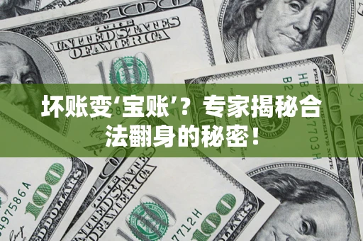 武汉坏账变‘宝账’？专家揭秘合法翻身的秘密！