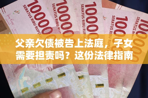 武汉父亲欠债被告上法庭，子女需要担责吗？这份法律指南必须看完