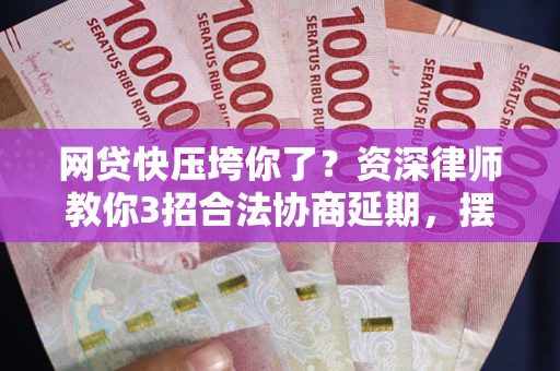武汉网贷快压垮你了？资深律师教你3招合法协商延期，摆脱暴力催收！