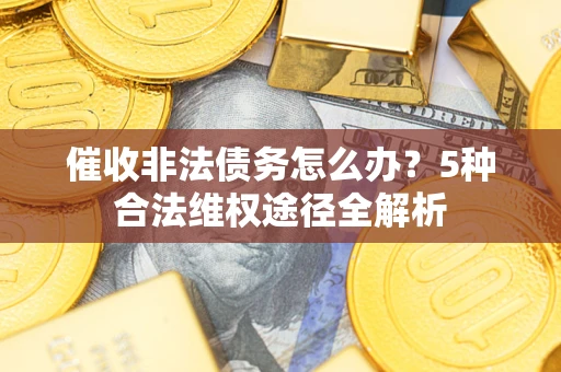 武汉催收非法债务怎么办？5种合法维权途径全解析