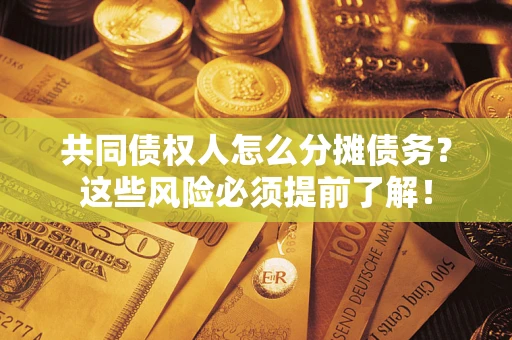 武汉共同债权人怎么分摊债务？这些风险必须提前了解！